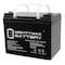Mighty Max Battery 12V 35AH INT Battery Replaces Jazzy Select GT Power Chair - 2 Pack ML35-12INTMP2384 - alternate 5